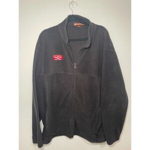 GET GO from GGiant Eagle XXL Black Grocery Store Fleece Full‎ Zip Jacket Uniform